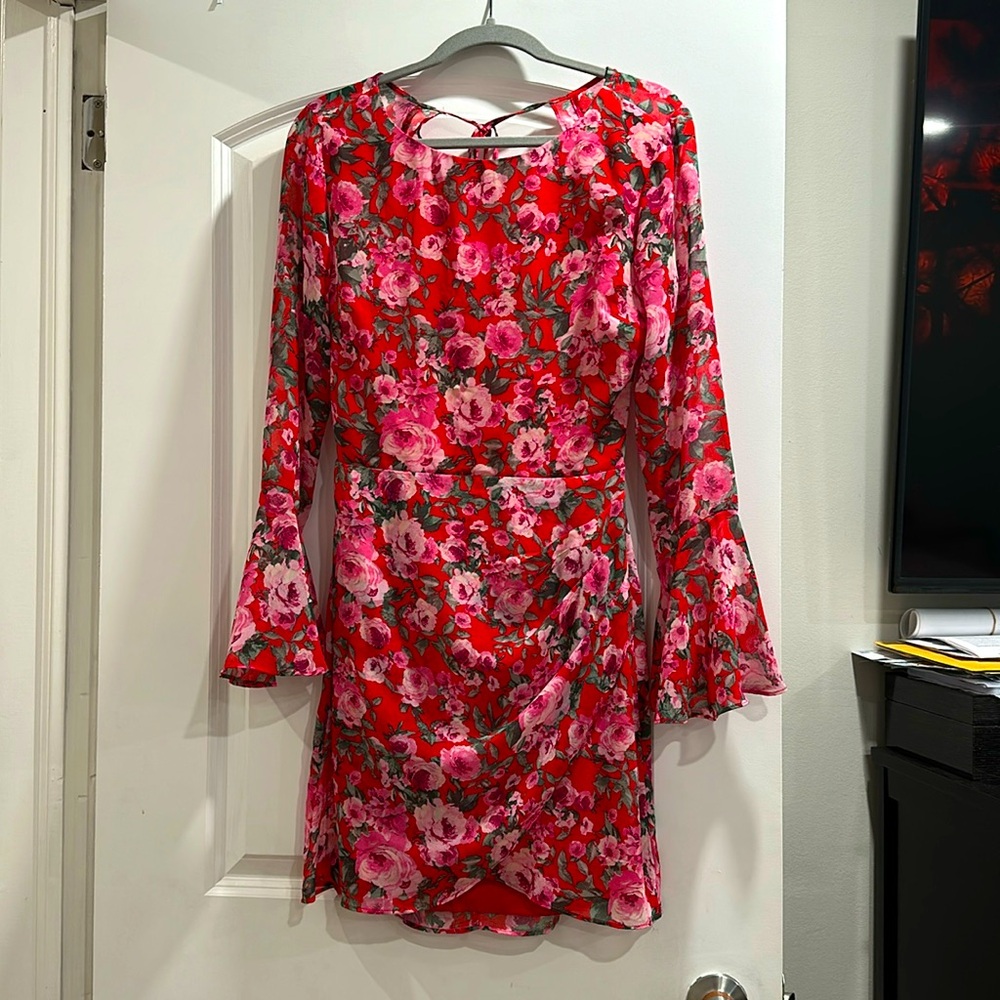 B.Darlin mini floral dress size 9/10
